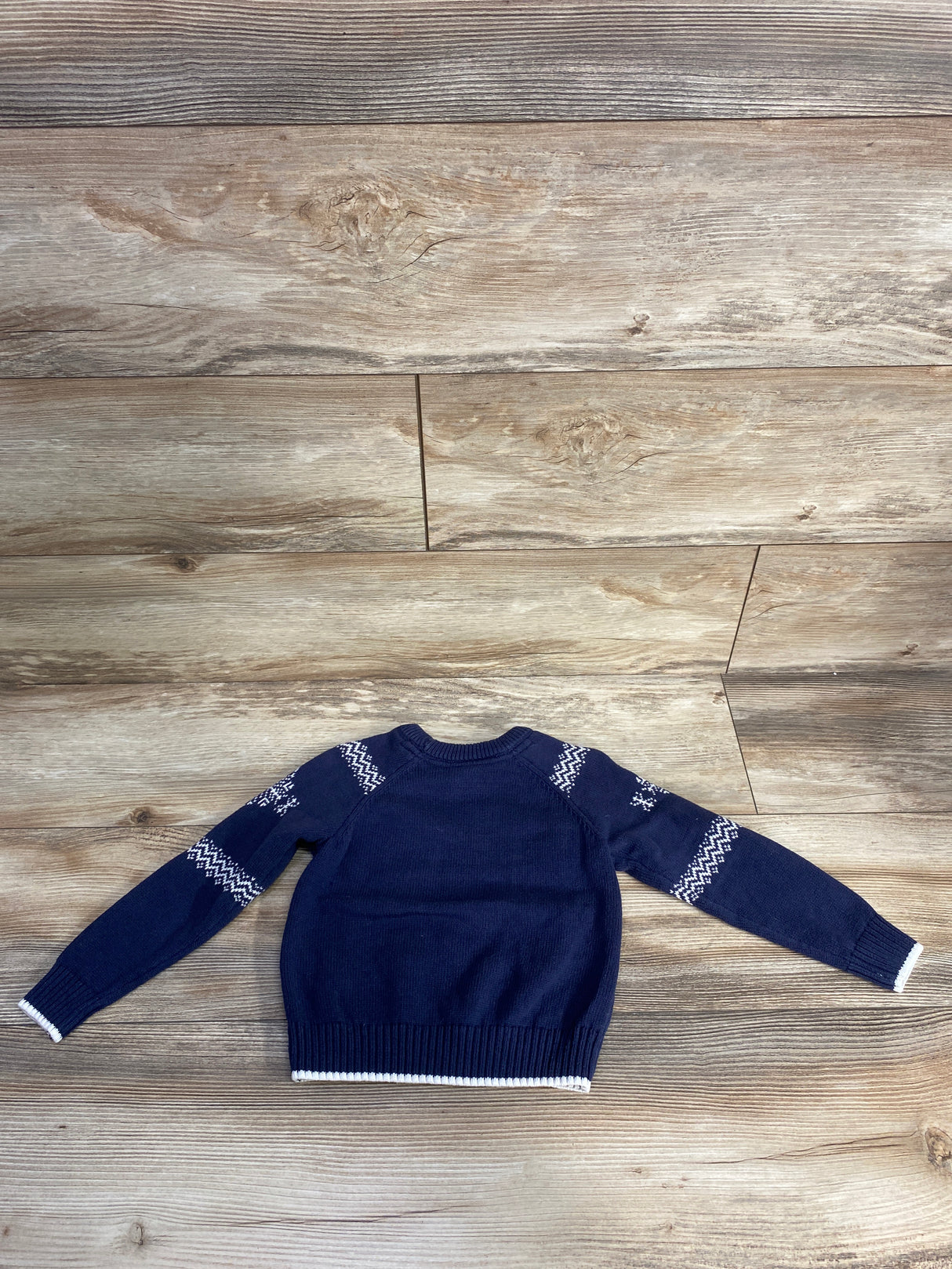 Gymboree Knitted Snowflake Sweater Navy sz 2T