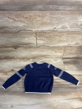 Gymboree Knitted Snowflake Sweater Navy sz 2T