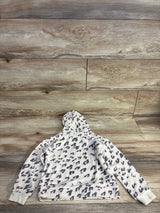 Grayson Mini Leopard Print Pull Over Sweater White sz 4T