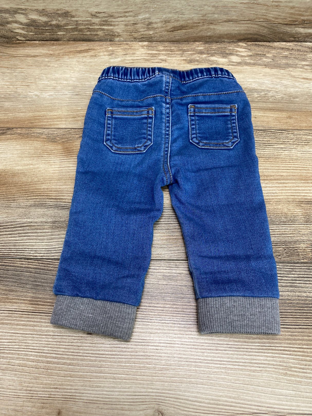 Cat & Jack Drawstring Jogger Jeans Blue sz 3-6m