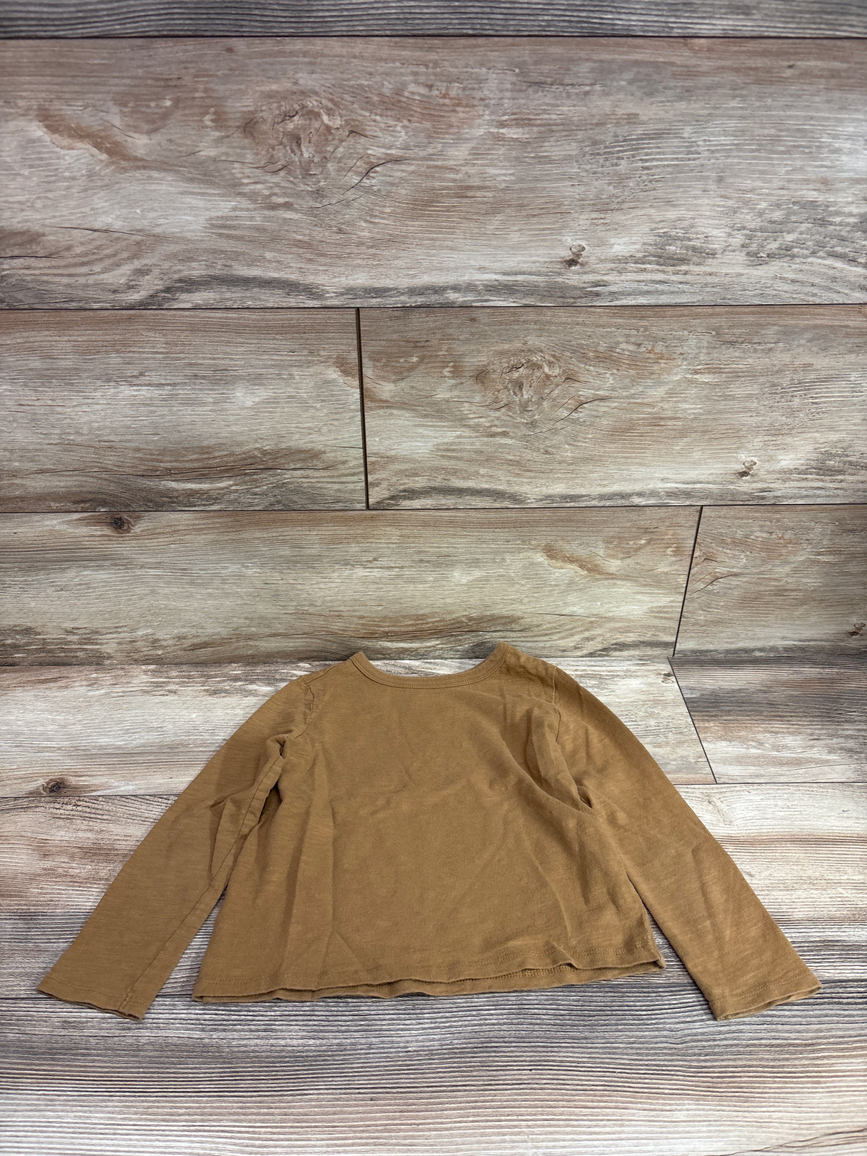 Little Co. Long Sleeve Shirt Caramel sz 4T