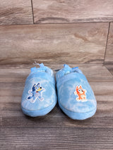NEW Ground Up Bluey Slippers Blue sz 11-12c