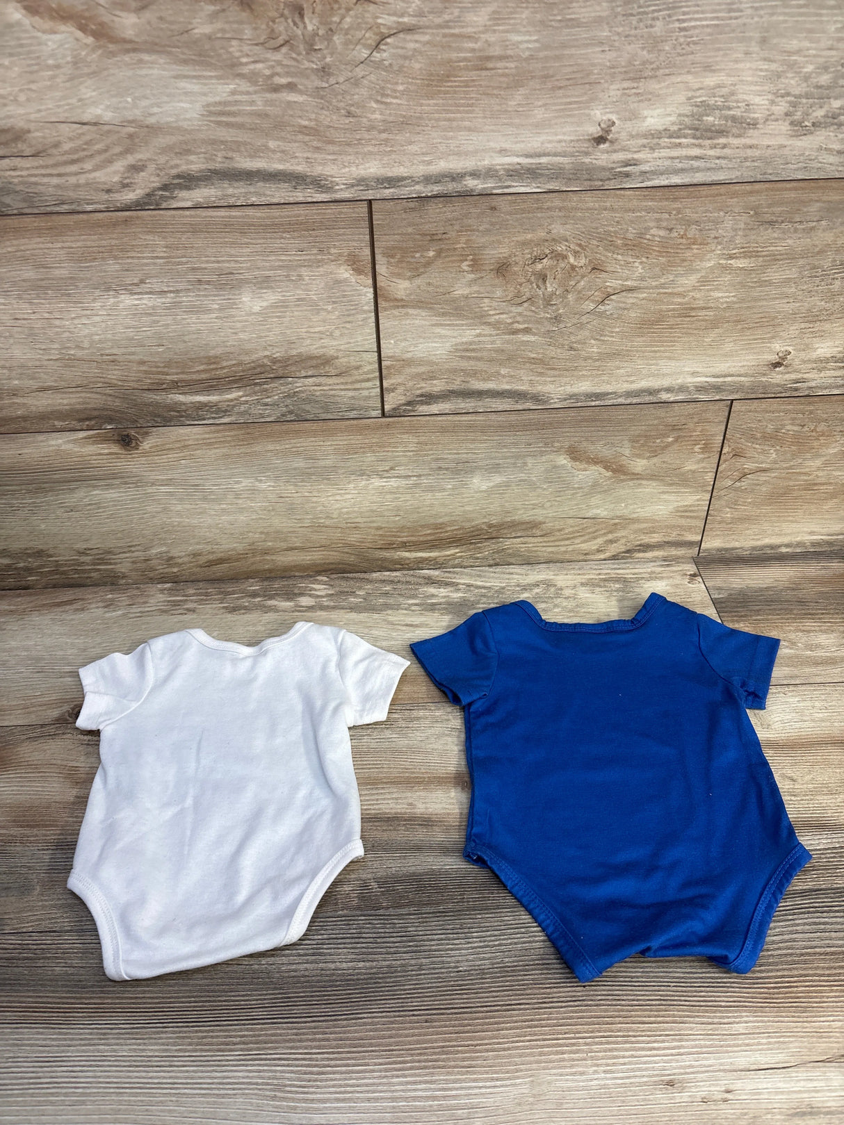 Shein 2pk The Poppy Team Bodysuits Blue sz 1-3m
