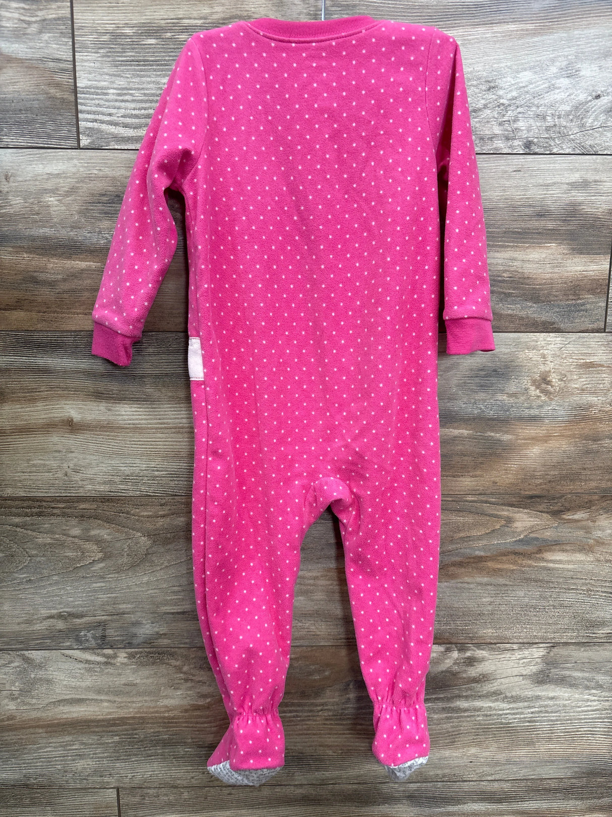 Carter's Polka Dot Unicorn Blanket Sleeper Pink sz 2T