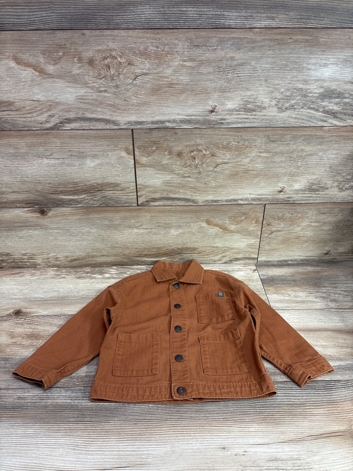 Modern Moments Button Up Shirt Brown sz 3T