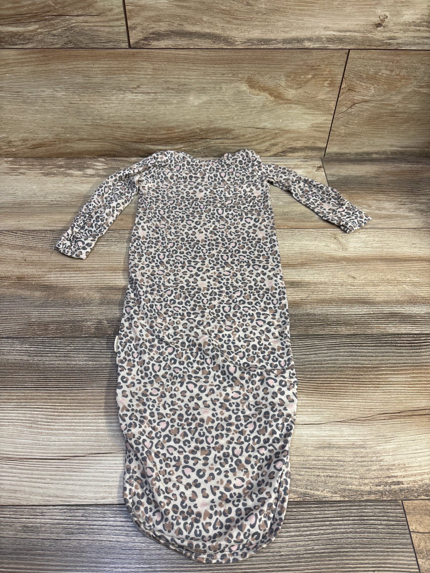 Huggies Leopard Print Viscose Sleep Gown Tan sz 3m