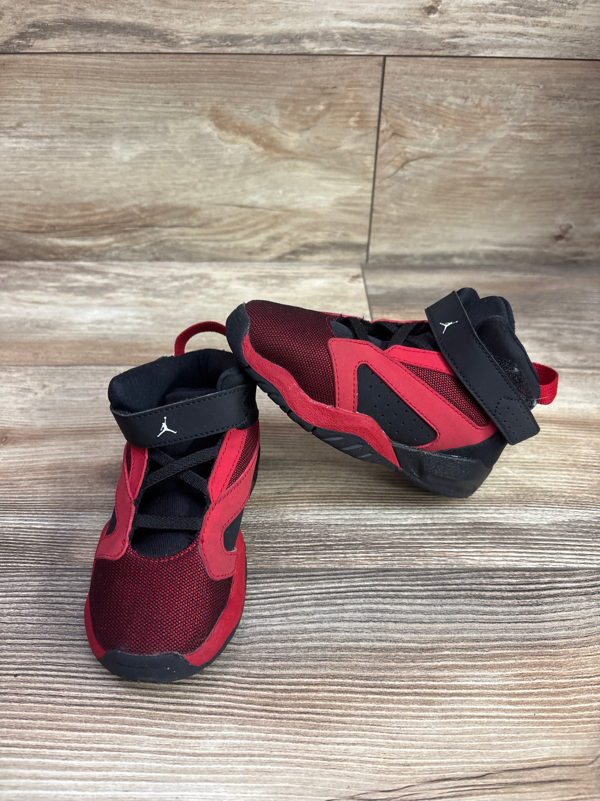 Air Jordan Lift Off TD 'Black White Gym Red' Sneakers sz 9c