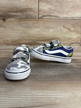 Vans Old Skool V 'Camocollage Multi' Sneakers Grey sz 7c