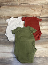 Carter's 3pk Bodysuits Yellow sz 12m