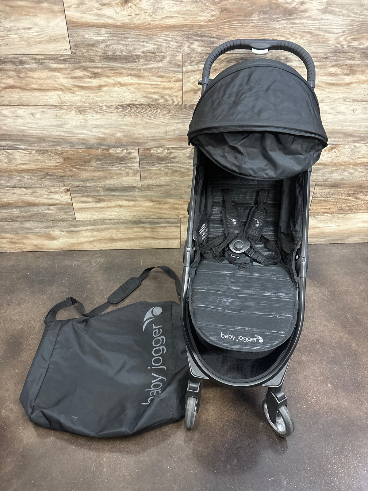 Baby Jogger City Tour 2 Ultra-Compact Travel Stroller, Jet Black