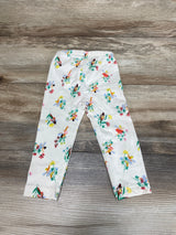 Old Navy Floral Leggings White sz 12-18m