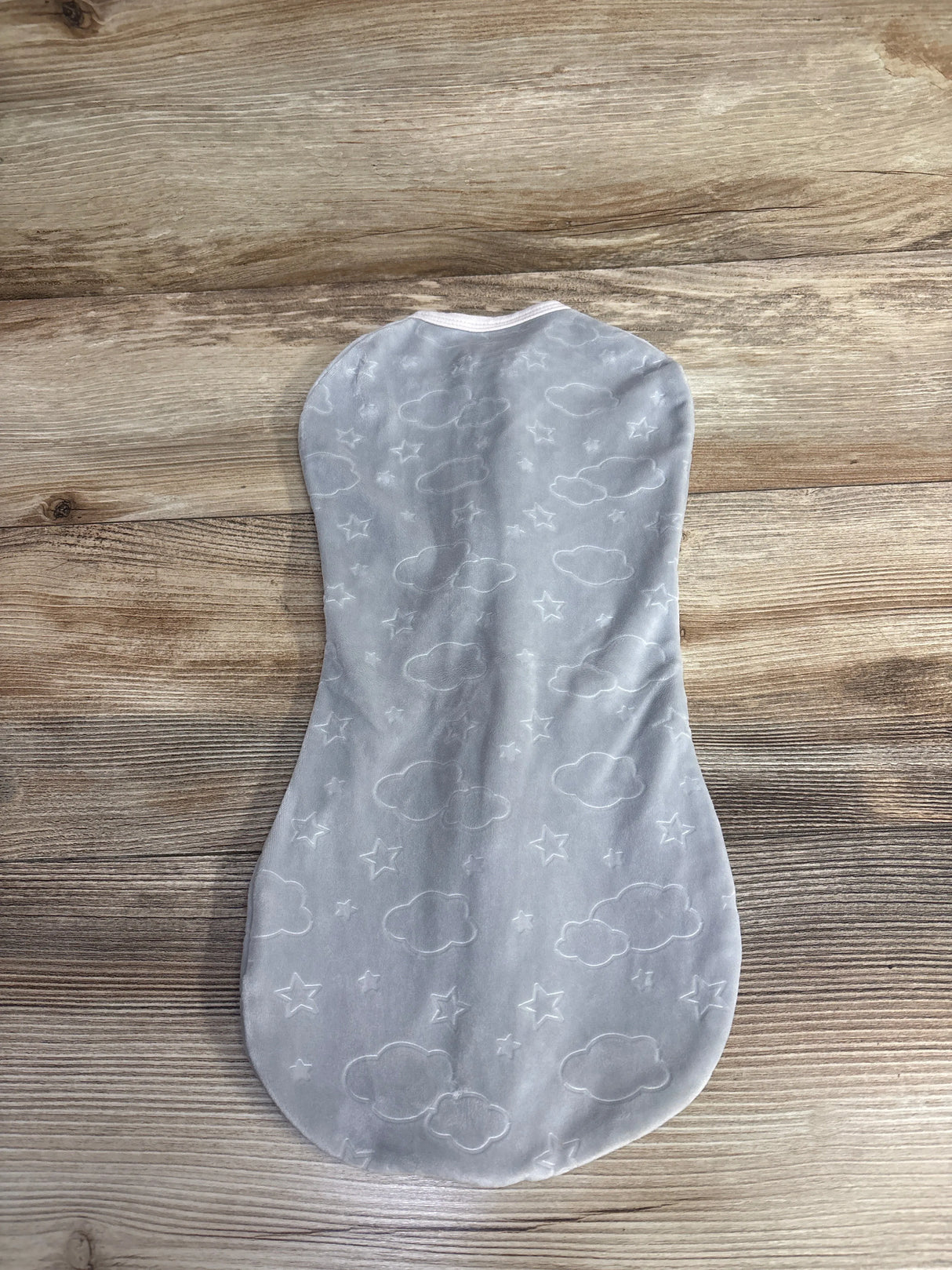 SwaddleMe Velboa Swaddle Pod Gray sz 0-2m