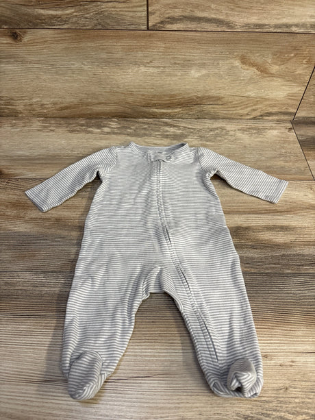 Little Joys Striped Sleeper Grey sz 0-3m - Me n Mommy To Be