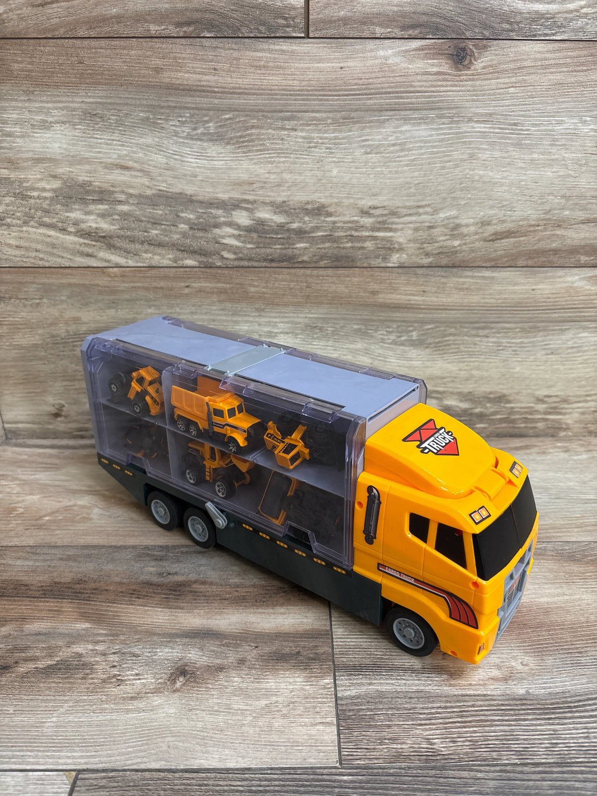 PlayWorld 11-in-1 Construction Truck Vehicle Carrier