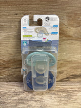 NEW MAM Original 2pk Pacifiers, Teal/Navy 16m+