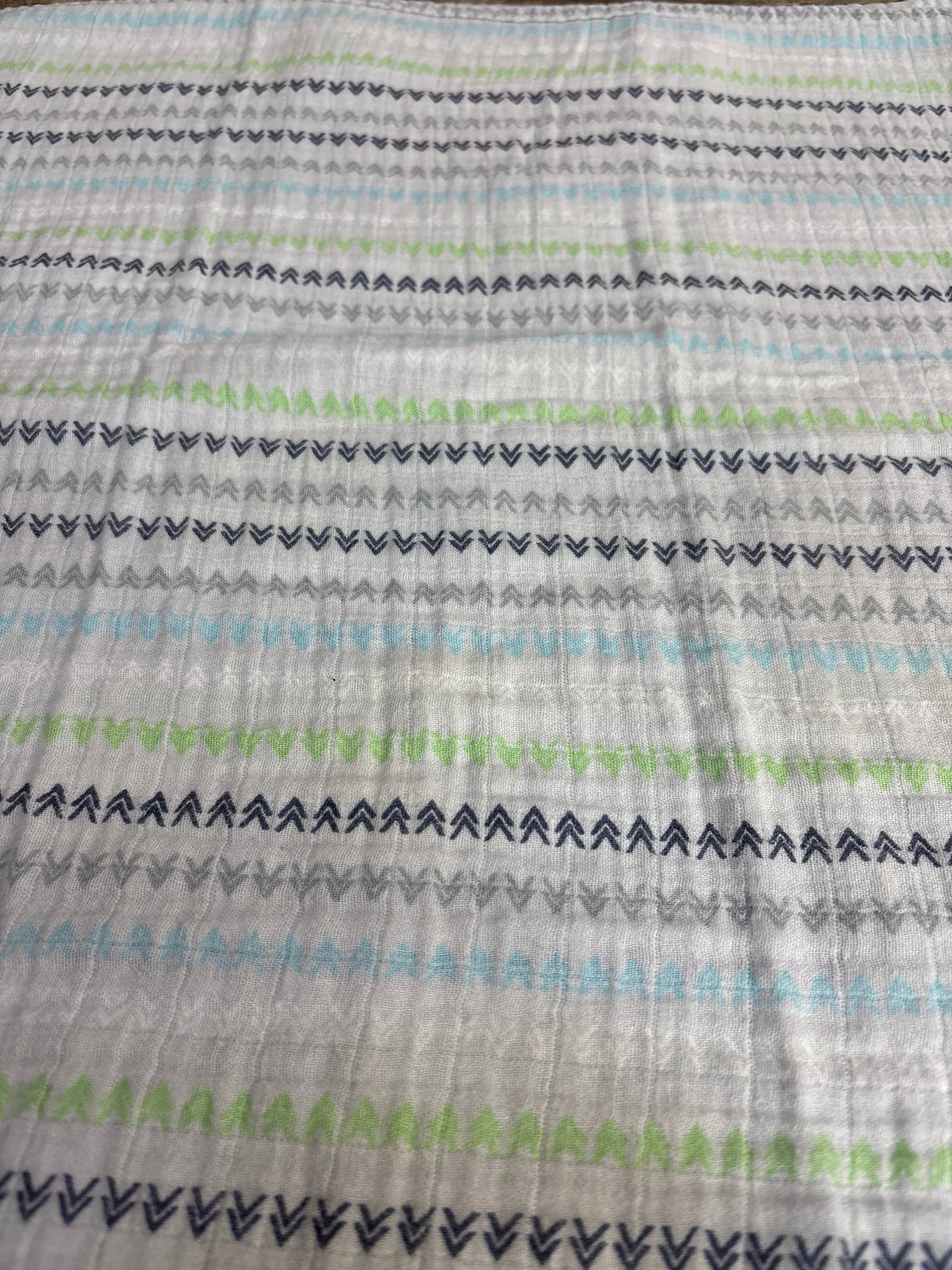 Okie Dokie Muslin Swaddle Blanket, Grey