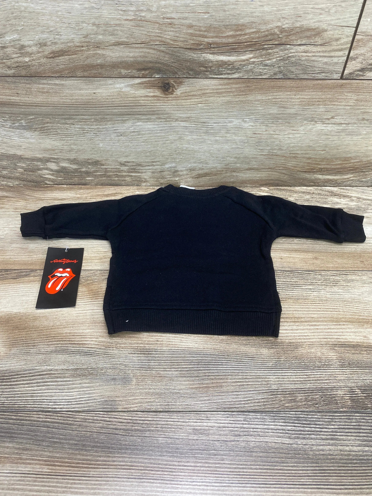 NEW The Rolling Stones Sweatshirt Black sz Newborn