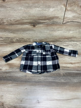 Sovereign Code Flannel Button Up Shirt Black sz 12m