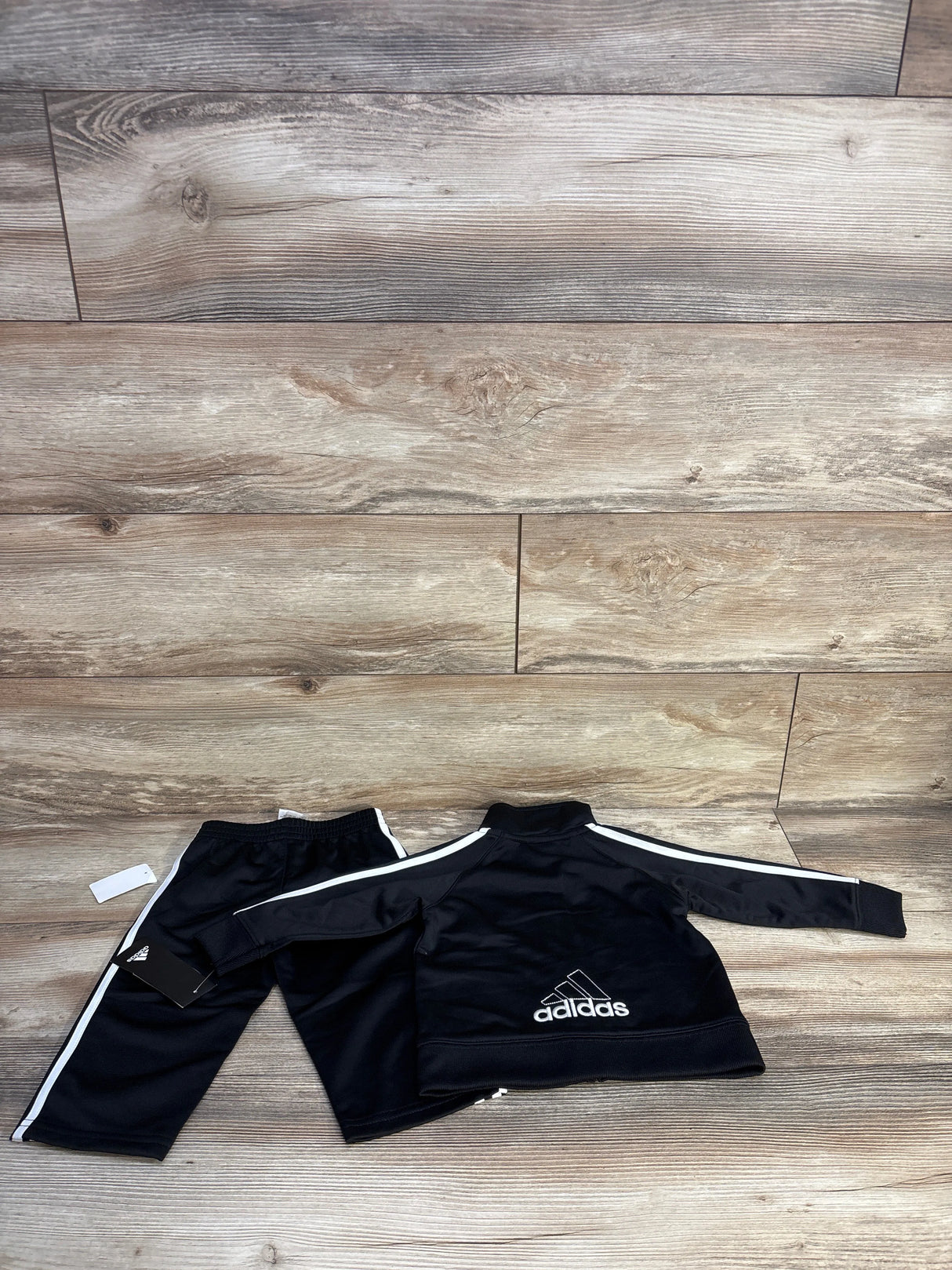 NEW Adidas 2pc Track Suit Black sz 12m
