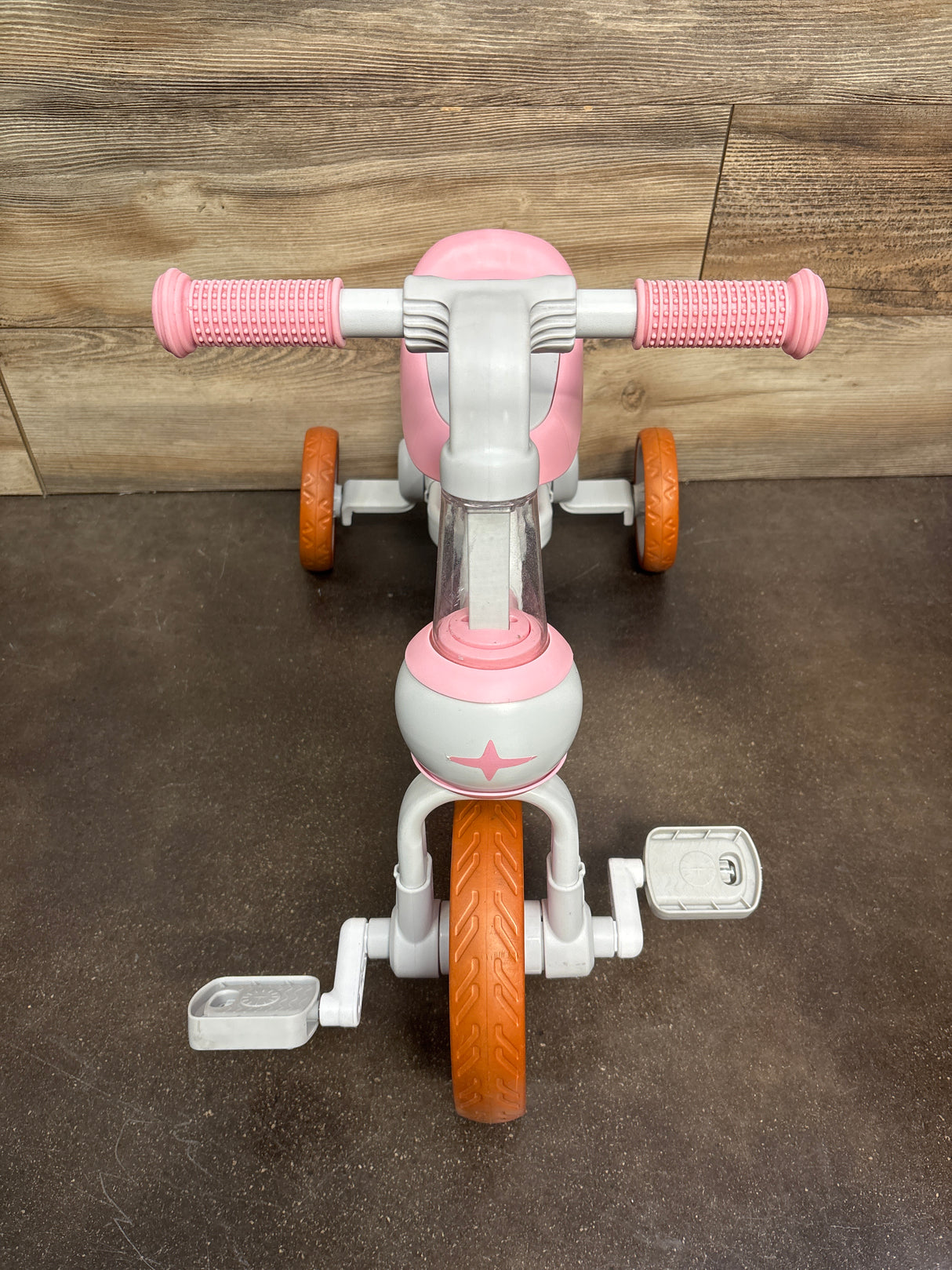 KORIMEFA 3-in-1 Kids Tricycle, Pink