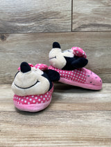 Disney Minnie Mouse Slippers Pink Sz 9c/10c