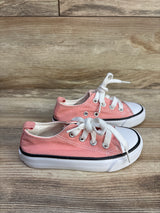 PatPat Lace-Up Canvas Sneakers Pink sz 8/9c