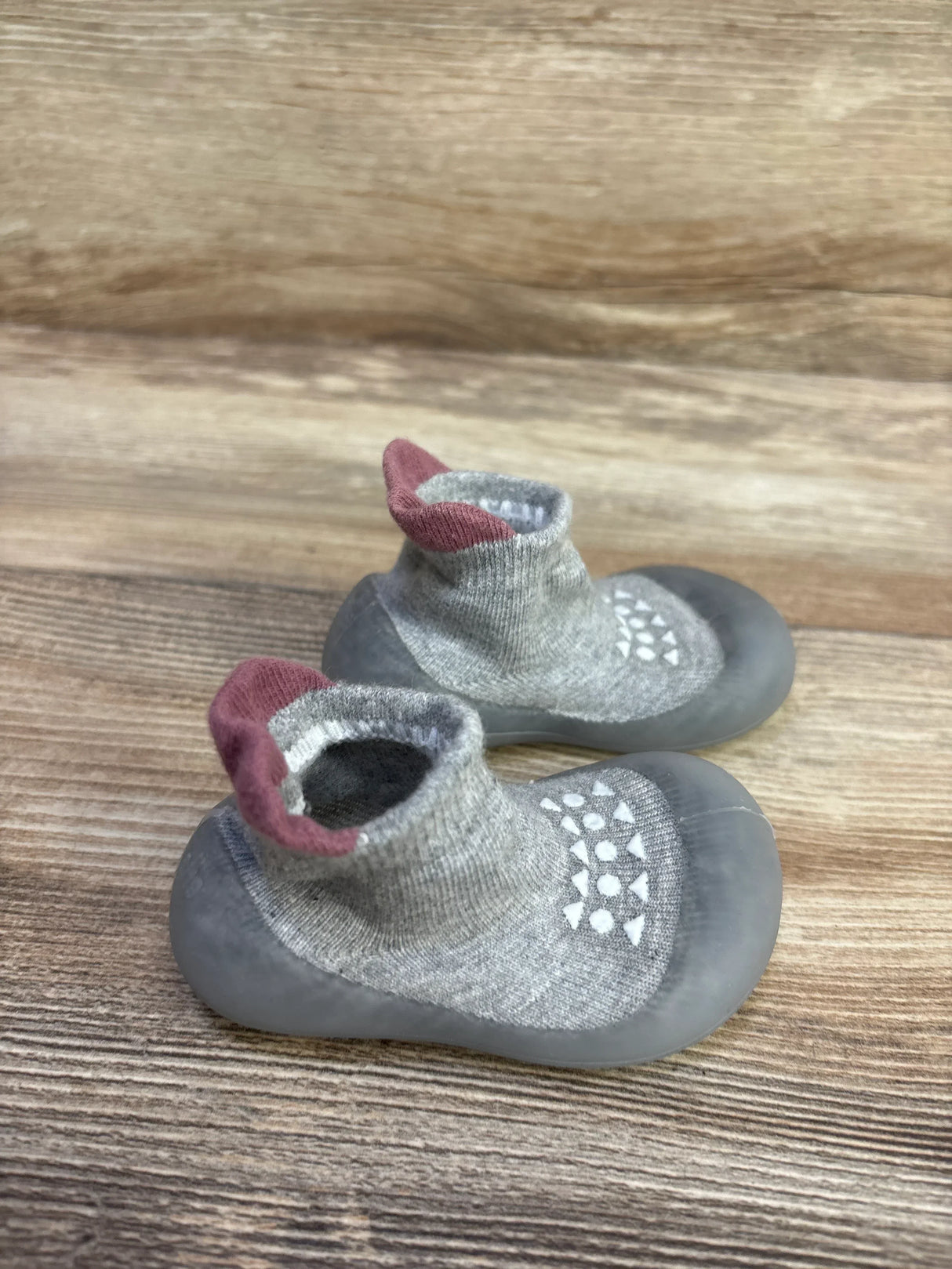 Bearbay Sock Shoes Grey sz 1/2c