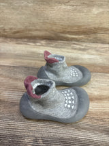 Bearbay Sock Shoes Grey sz 1/2c
