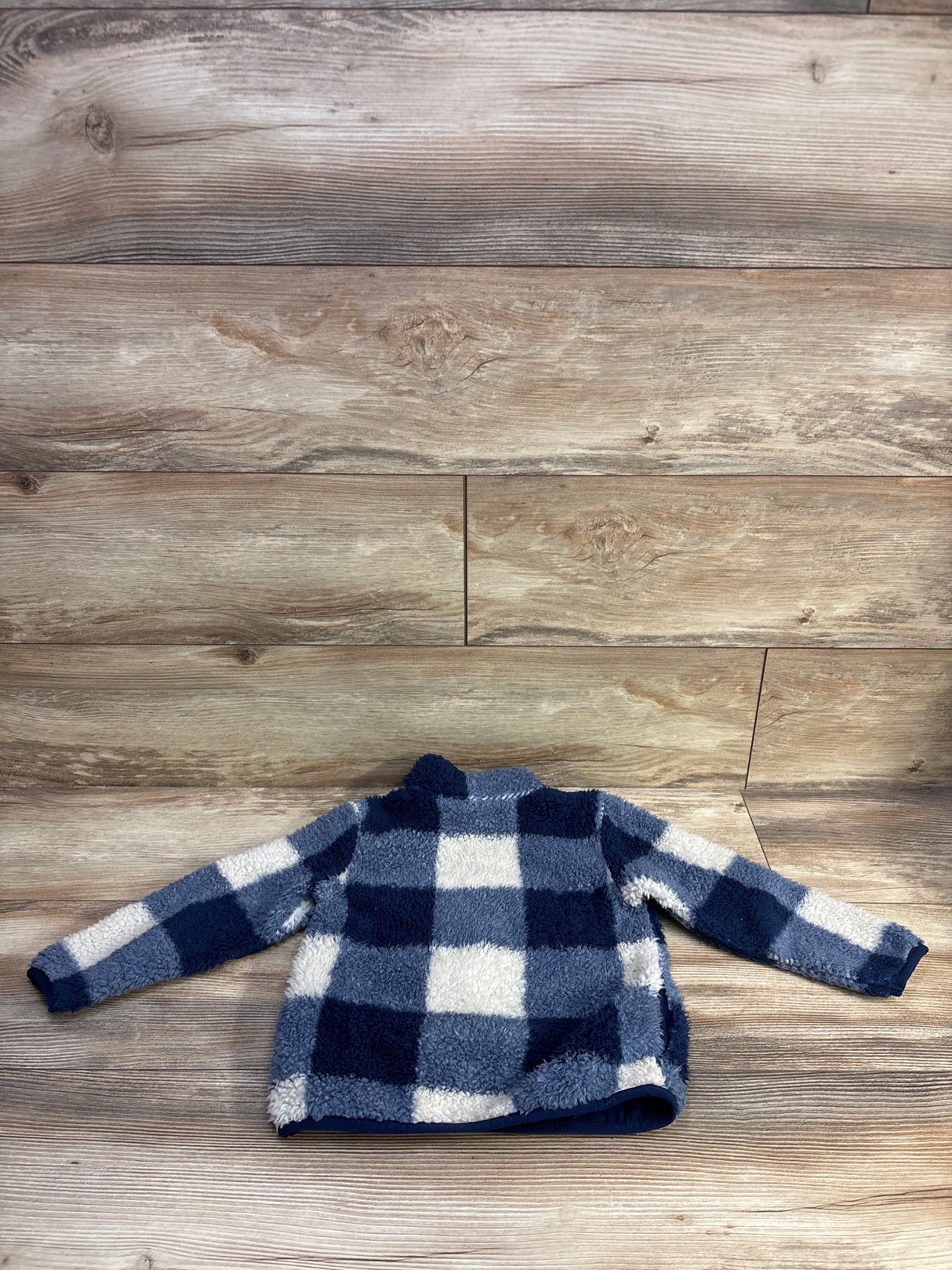 Carter's Sherpa Quarter-Zip Pullover Sweatshirt Blue sz 3T
