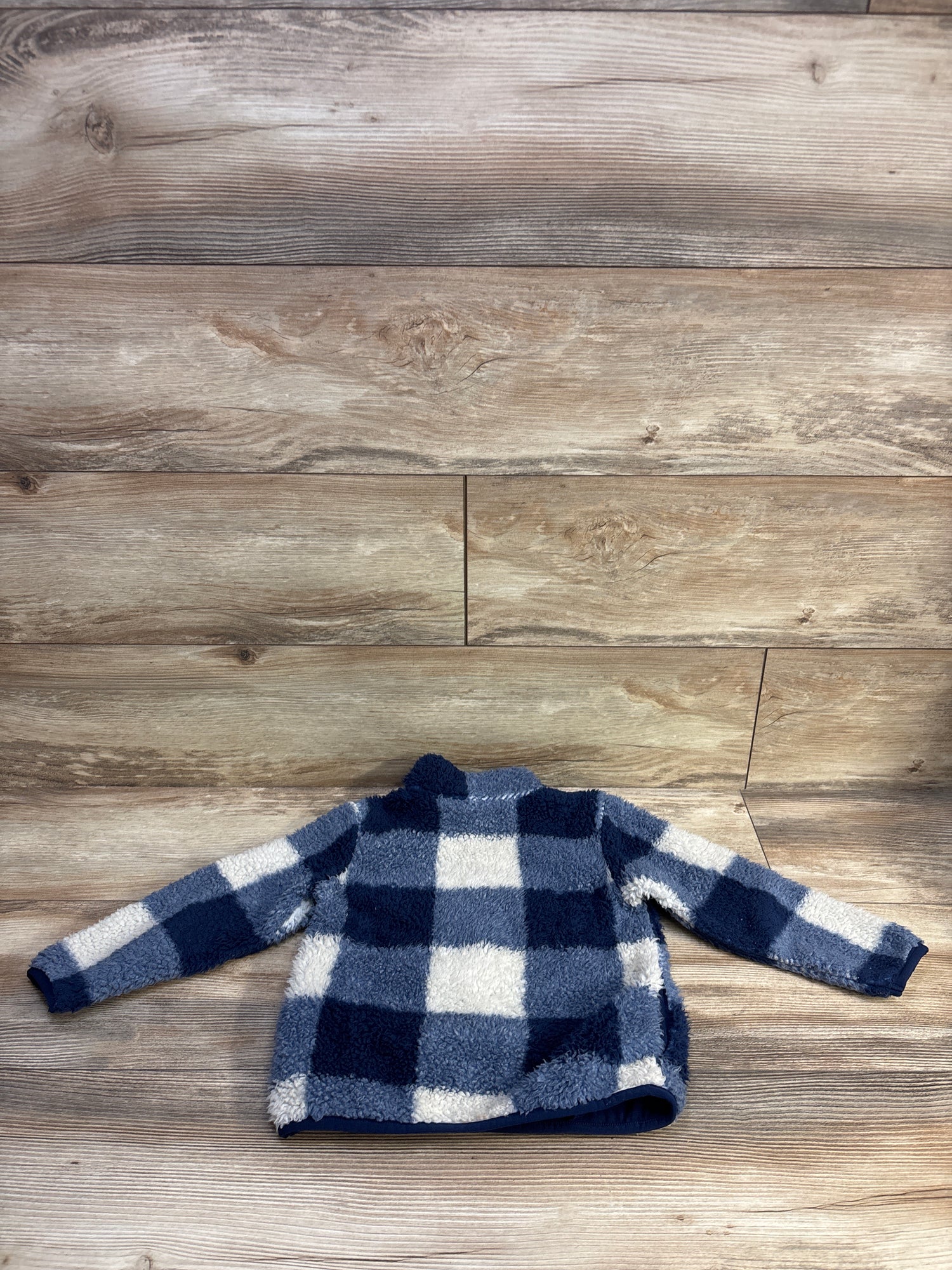 Carter's Sherpa Quarter-Zip Pullover Sweatshirt Blue sz 3T