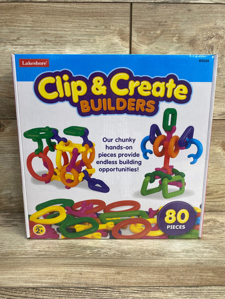 NEW Lakeshore Clip & Create Builders - Me n Mommy To Be