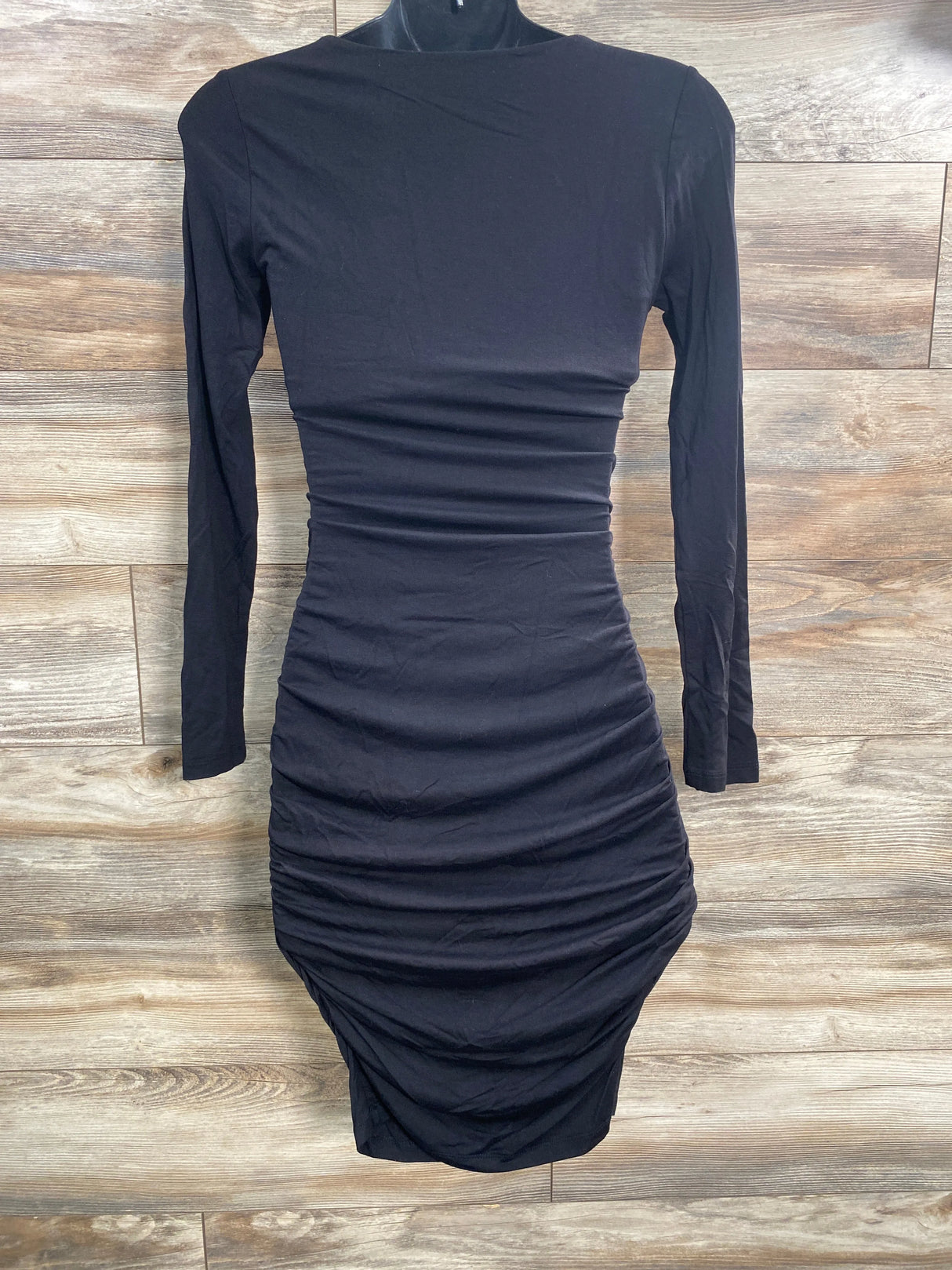 A Pea in The Pod Maternity Bodycon Dress Black sz XS