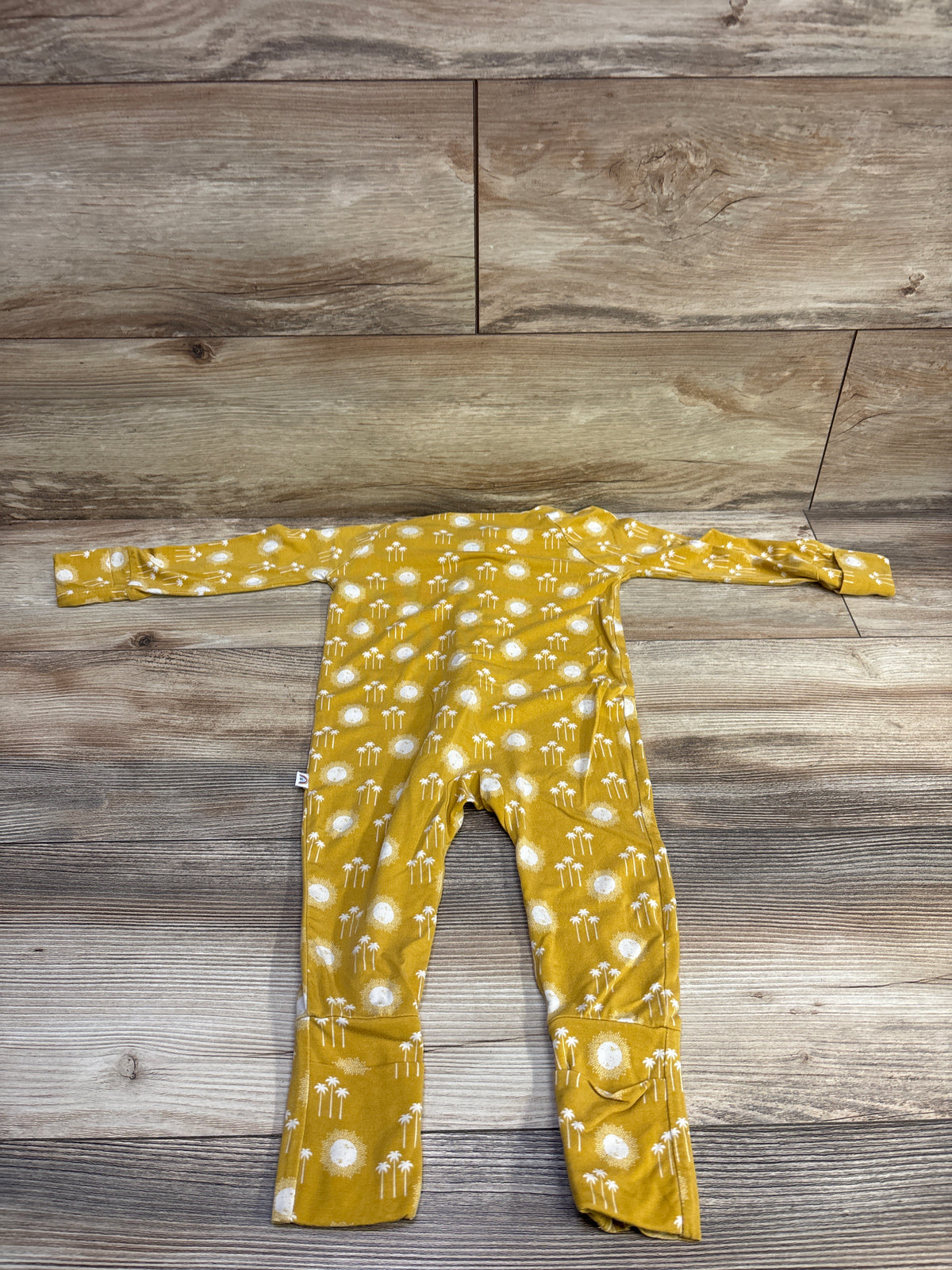 Emerson & Friends Sunny Days Bamboo Convertible Sleeper Yellow sz 6-12m