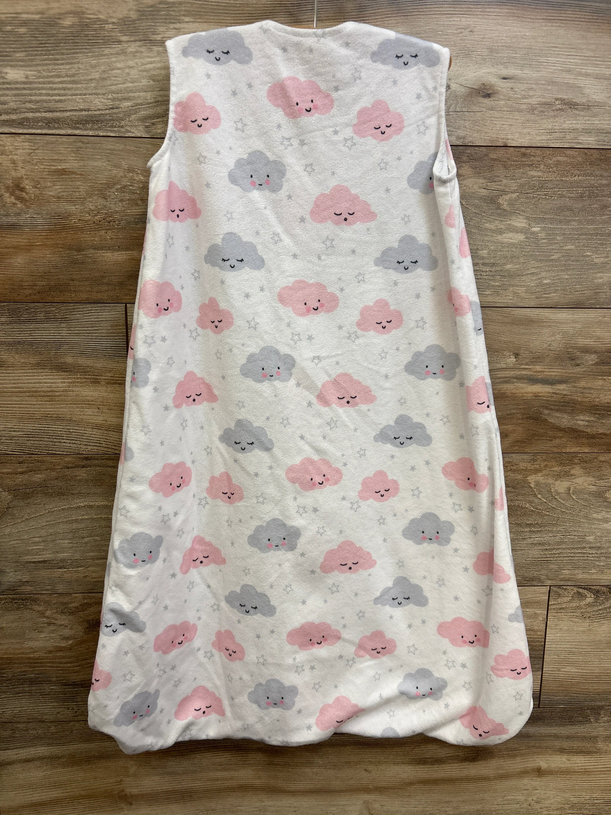 Blanket Sleep Sack Cloud Pirnt White sz 18-24m