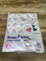 NEW Cribs for Kids Snoozzzette Wearable Blanket White sz 0-6m