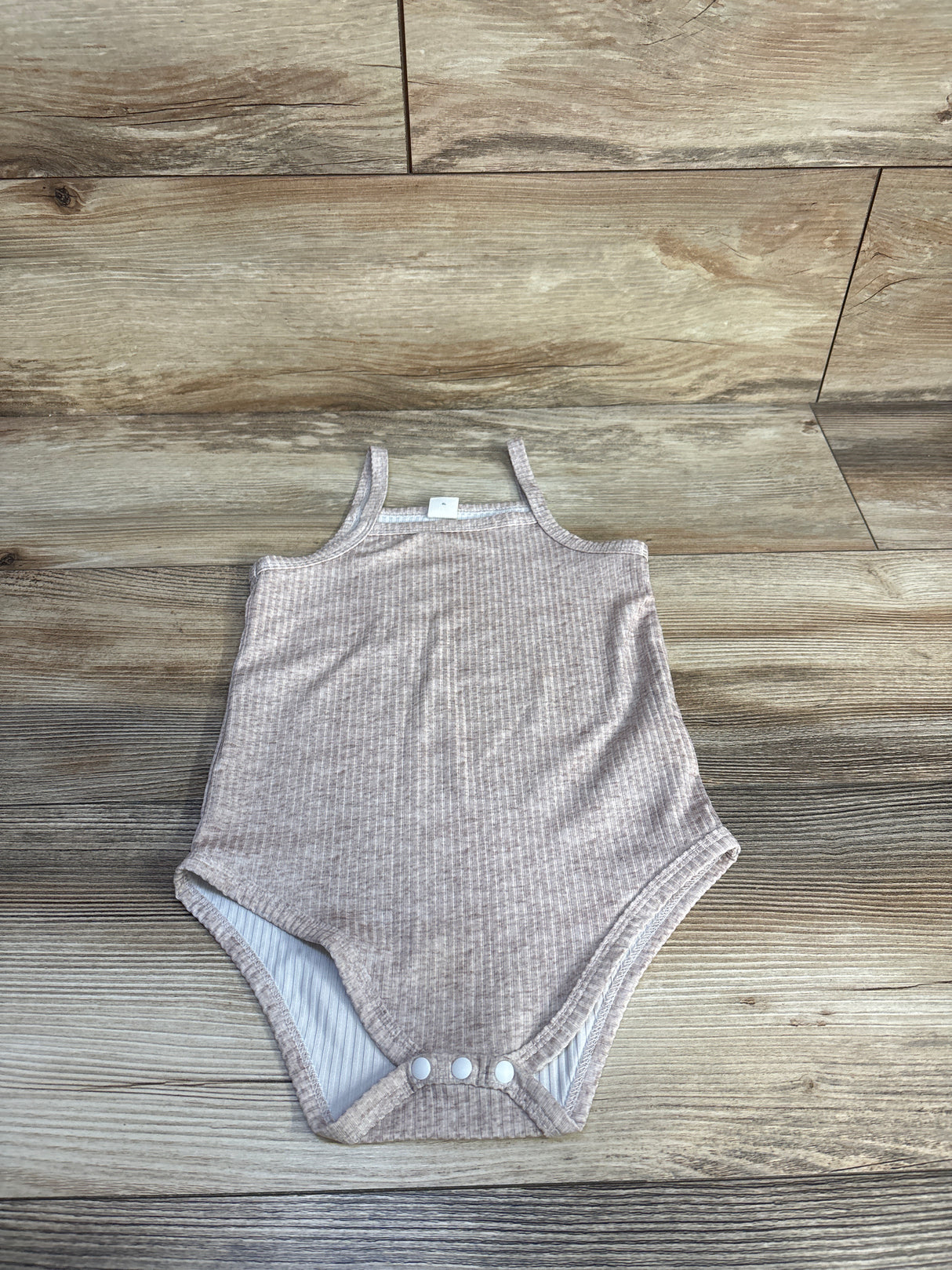 Shein Tank Bodysuit Beige sz 18-24m