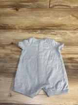 Carter's Button-Front Shortie Romper Blue sz 9m