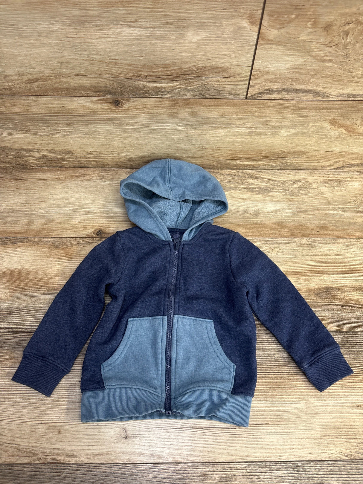 Cat & Jack Full Zip Hoodie Blue sz 2T