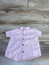 Little Lad Button Up Shirt Pink sz 24m