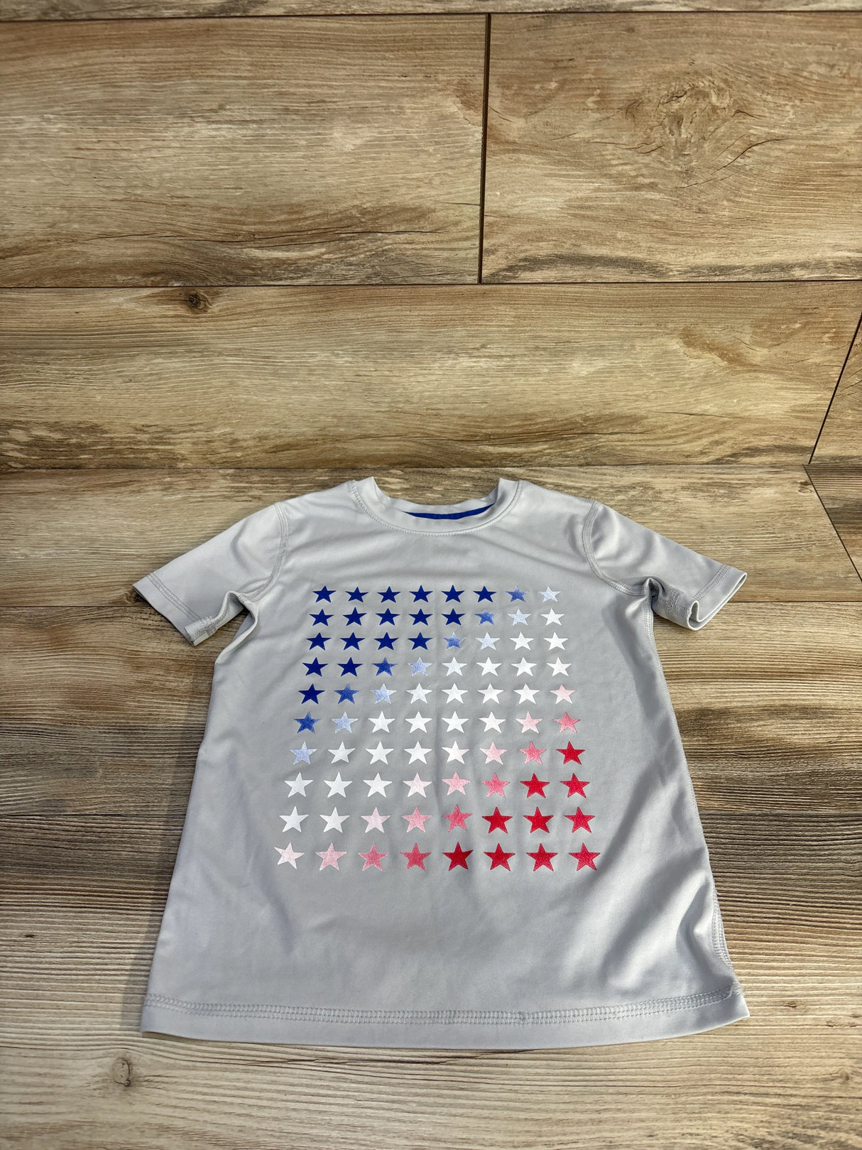 All In Motion Star Shirt Grey sz 4/5T