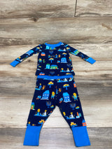 Wondershop 2pc Hanukkah Pajama Set Blue sz 12m