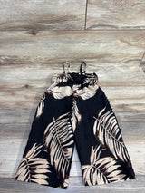 Shein Floral Tank Jump Suit Black sz 9-12m