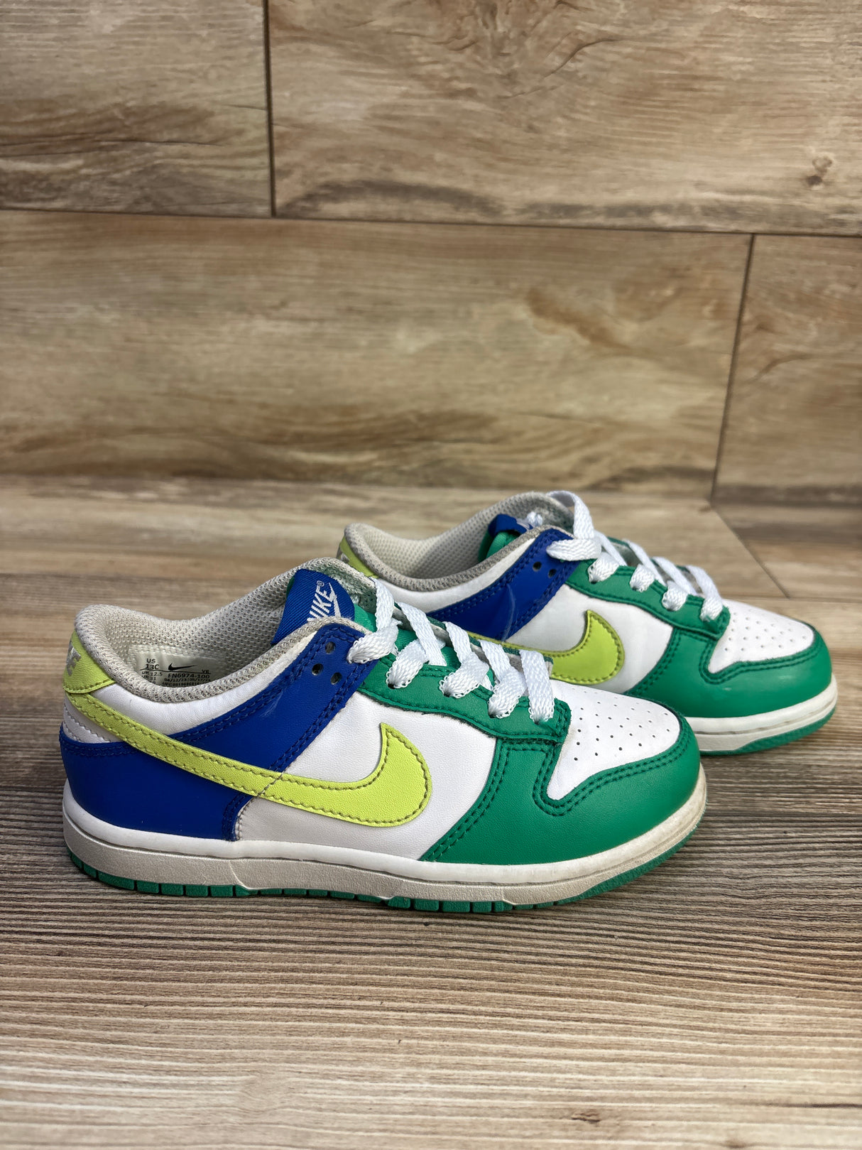 Nike Dunk Low PS 'Stadium Green Royal' Sneakers sz 13c