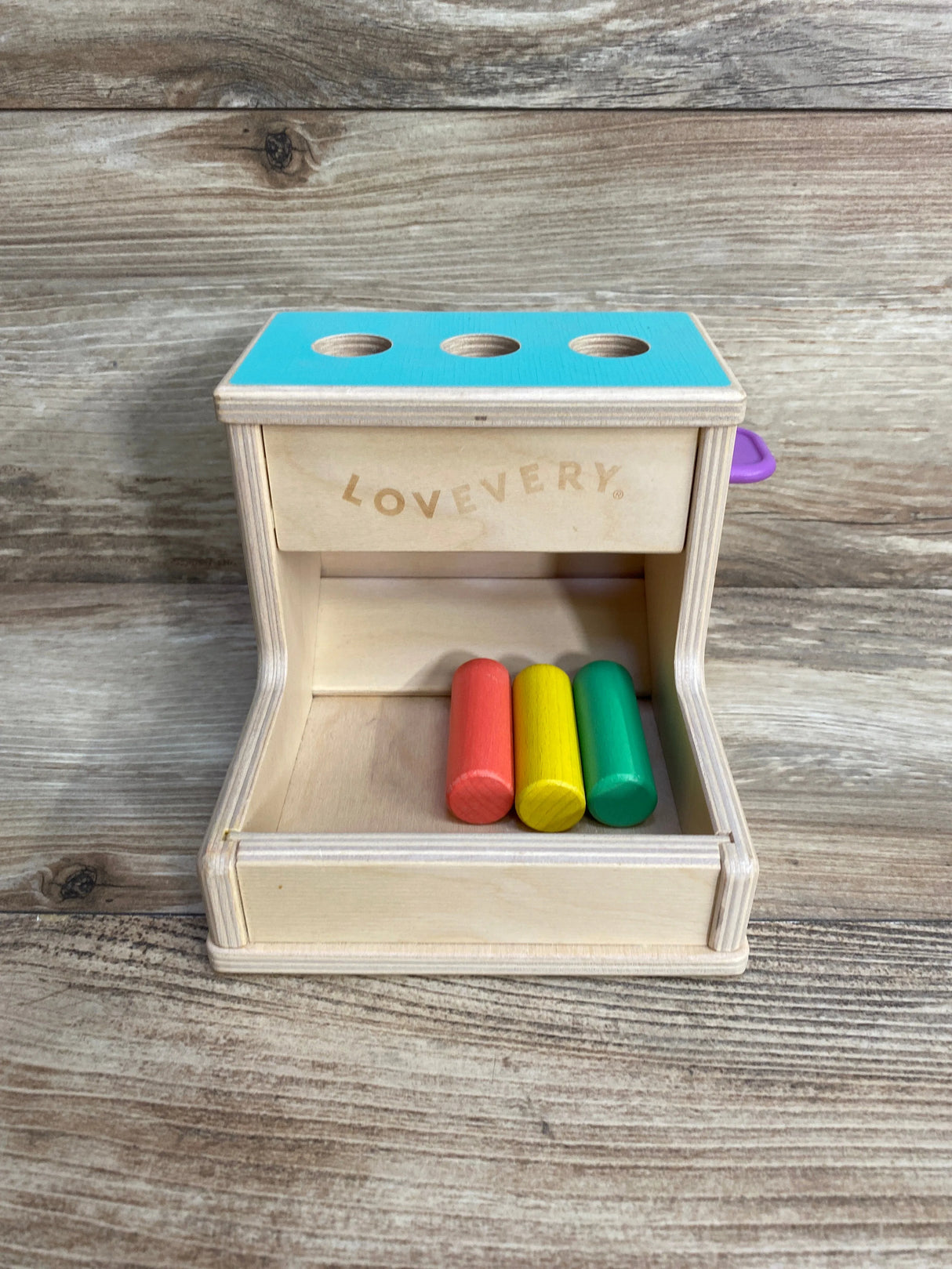 Lovevery Wooden Peg Drop