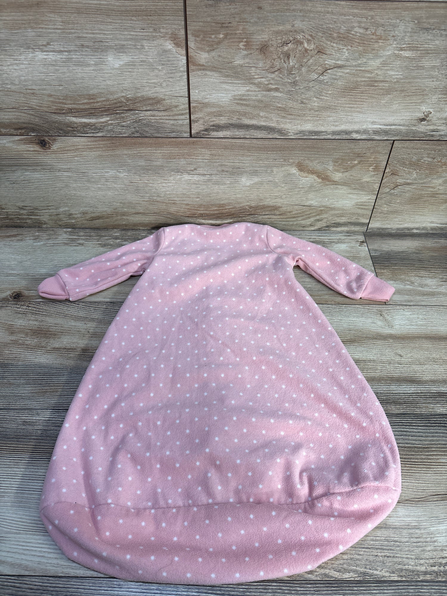 Carter's Polka Dot Blanket Sleep Sack Pink sz 0-3m
