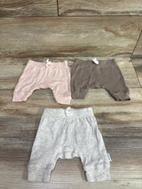 Gerber 3pk Pants Tan sz Newborn