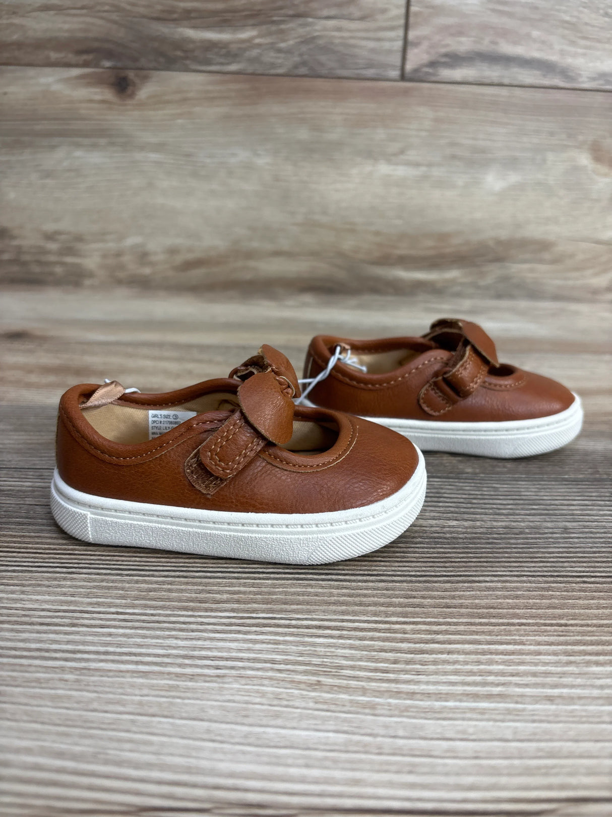 NEW Just One You Emily First Walker Sneakers Brown sz 3c