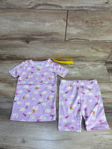 NEW Old Navy 2pc Cloud Print Pajama Set Lilac sz 5T