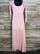 NEW Pinkblush Long Sleeve Maxi Dress Pink sz Medium