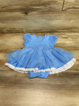 Disney Store Cinderella Costume Bodysuit Blue sz 3-6m